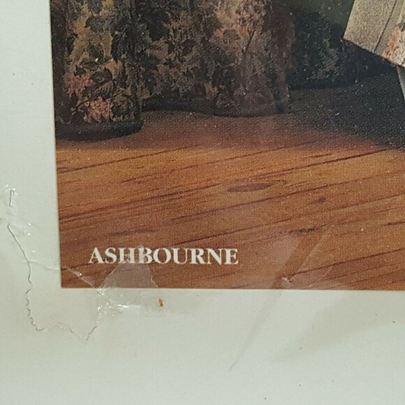 NEW Vintage Laura Ashley Blouson Valance Ashborne Blue Green Floral 86"X15" - Picture 3 of 3